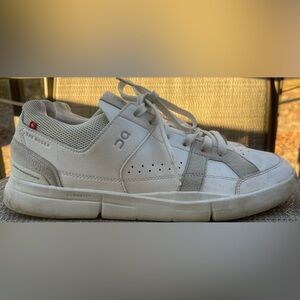 On Running On Cloud The Roger Clubhouse Sneakers Shoes Men's 11 White/Sand